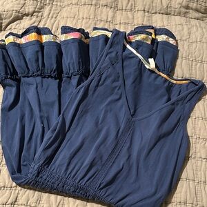 Navy Sleeveless Matilda Jane Dress